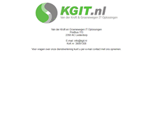 Tablet Screenshot of kgit.nl